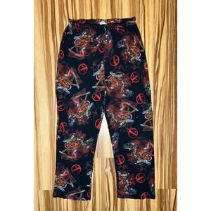 Marvel Dead Pool Pajamas Size XL